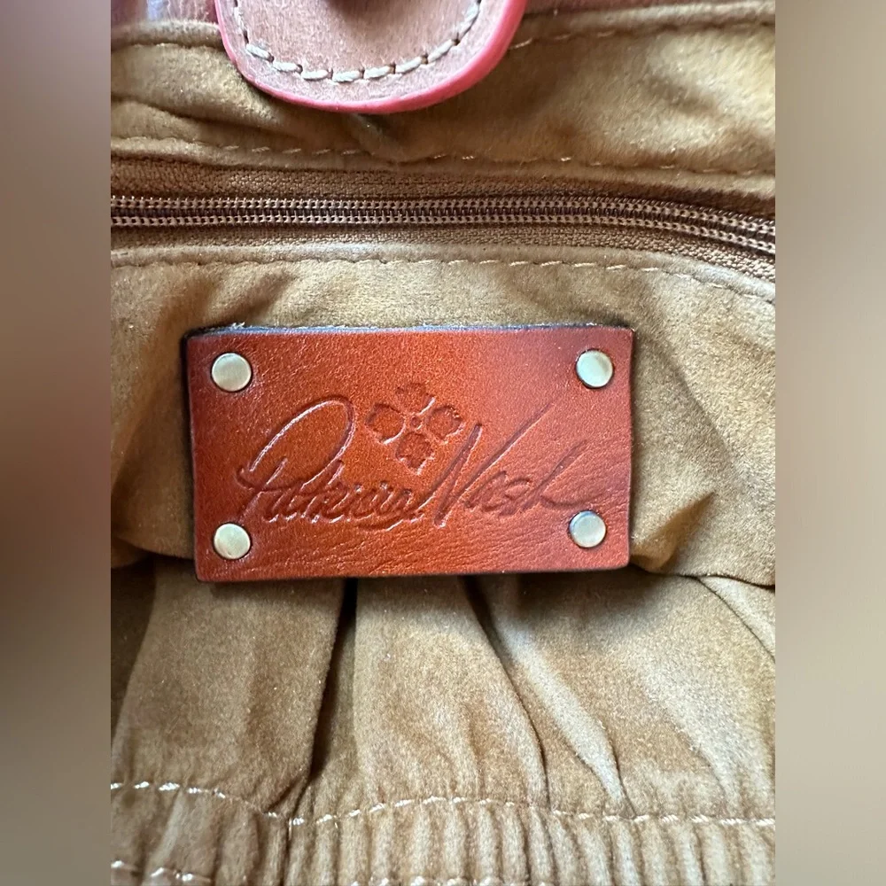 Patricia Nash shoulder, crossbody leather bag EUC - Picture 3 of 5
